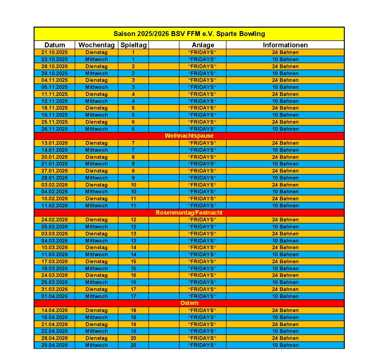 2025.09.28 Spielplan Saison 2025 2026 aktuell